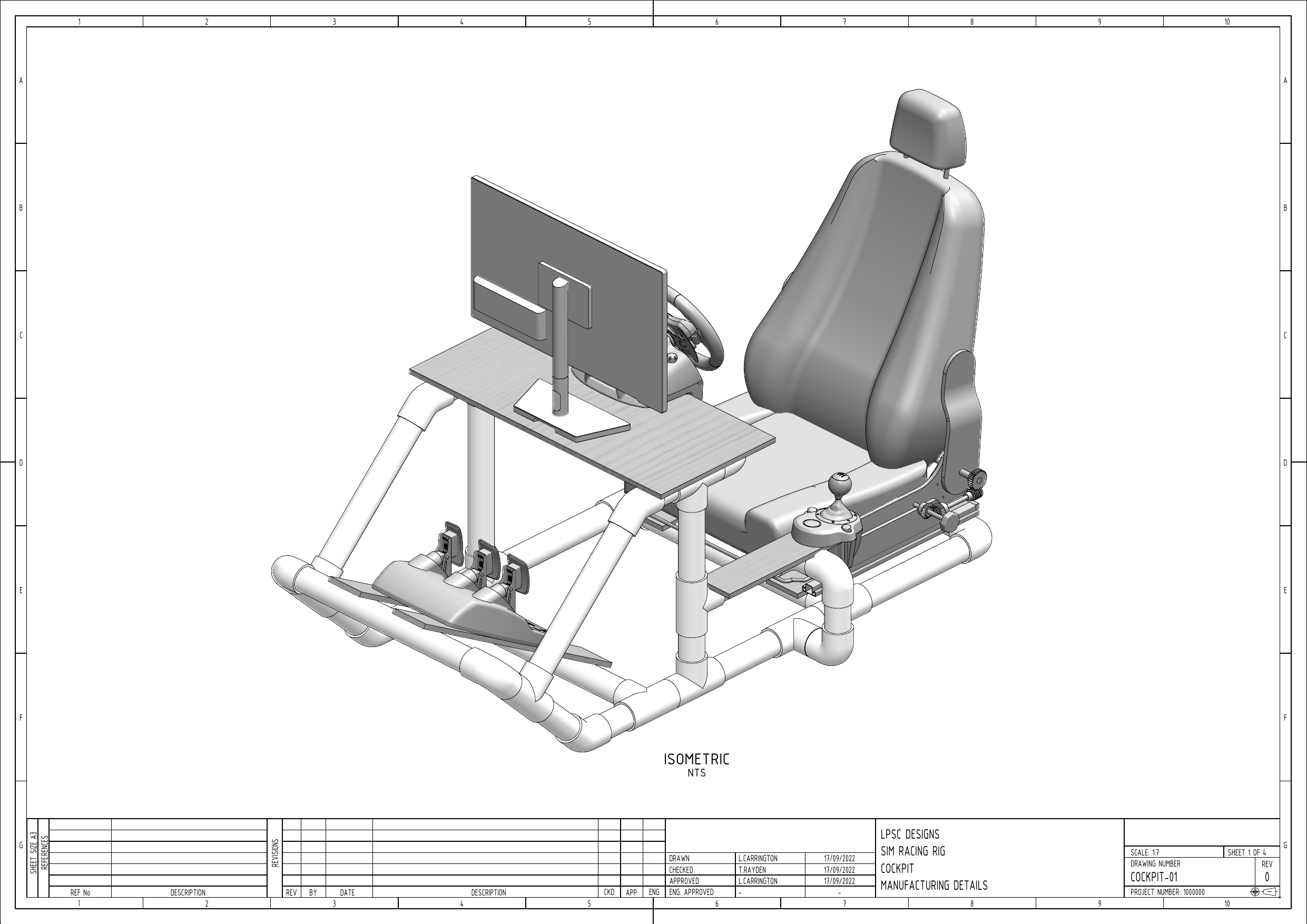 Preview of the first page of the cockpit example design PDF